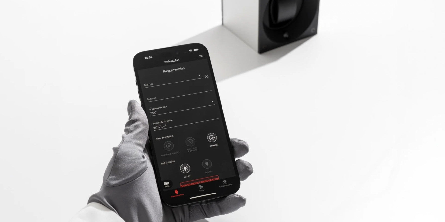 SwissKubik MasterBox remontoir pour montre - 8 montres