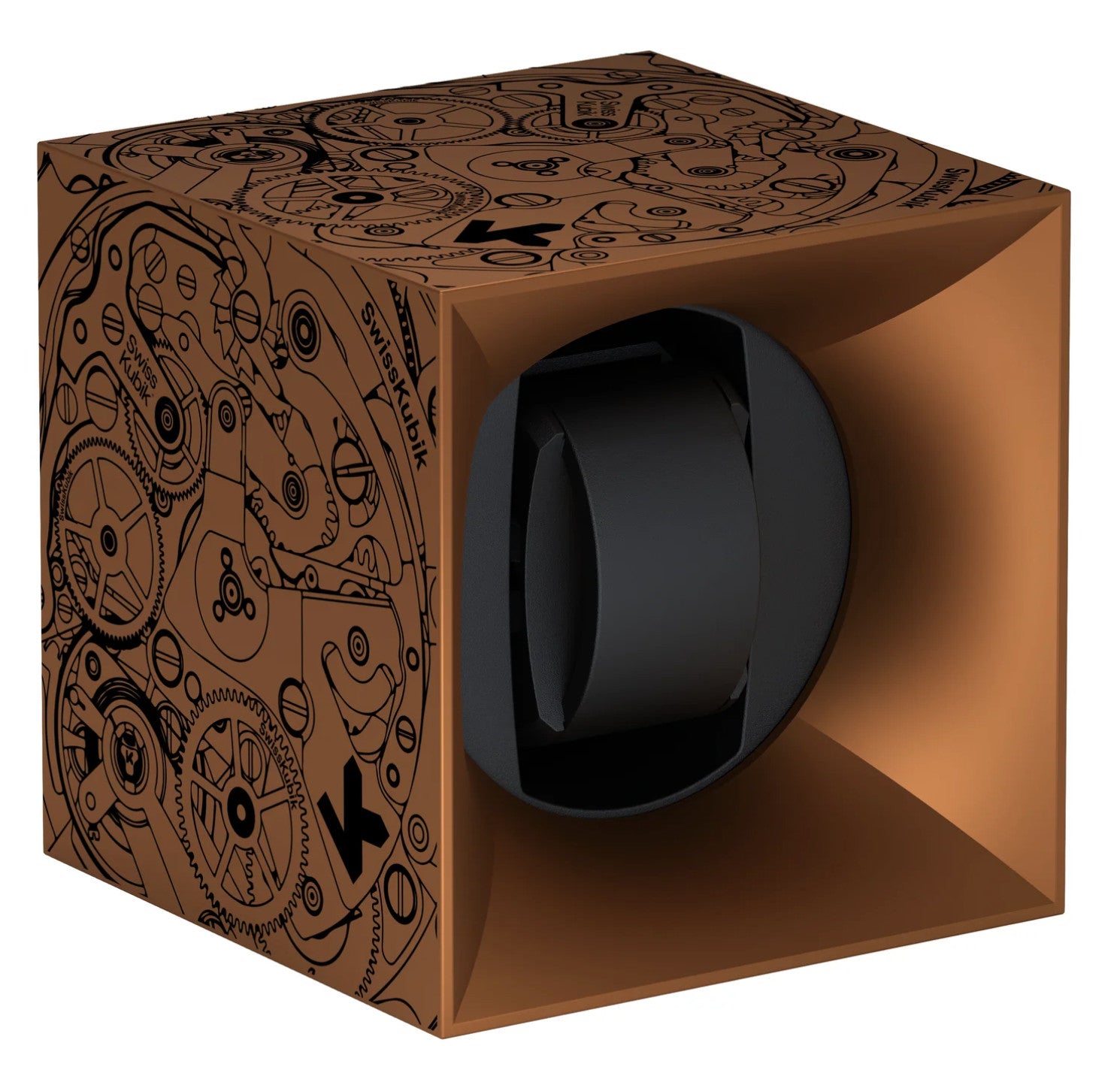 SwissKubik StartBox mouvement noir remontoir - 1 montre