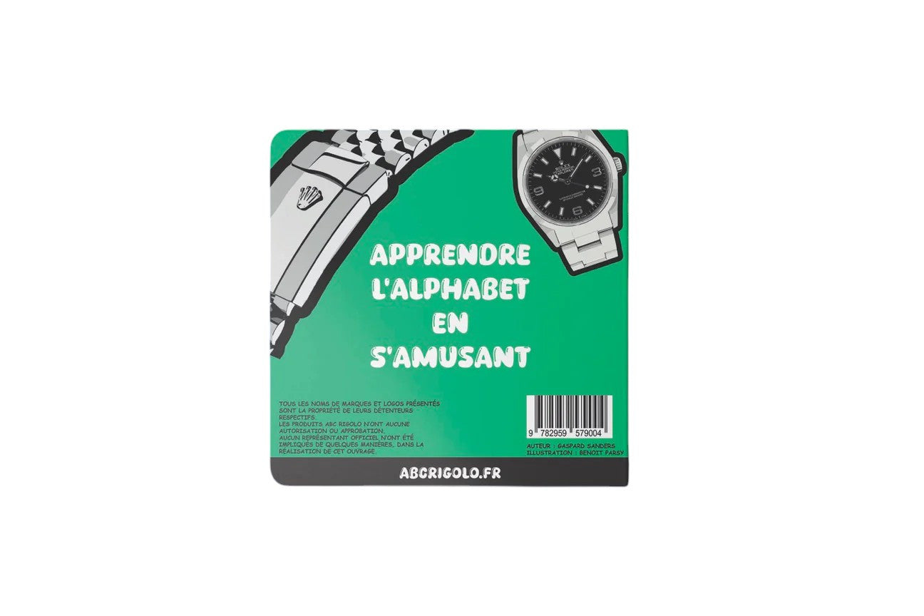 D pour Daytona - Apprends l'alphabet avec l'univers Rolex