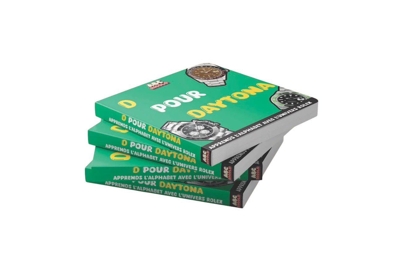 D pour Daytona - Apprends l'alphabet avec l'univers Rolex