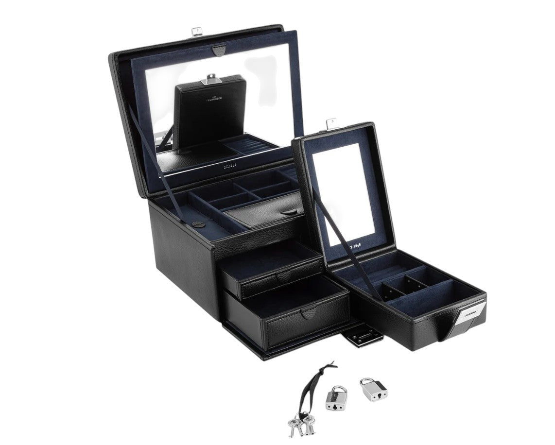 Le Tanneur - grande boite à bijoux en cuir