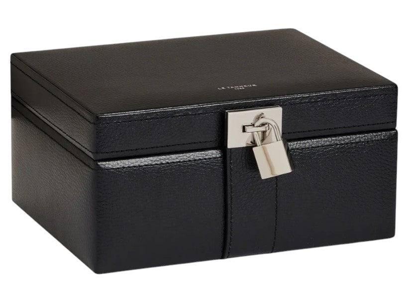 Le Tanneur - medium leather jewelry box