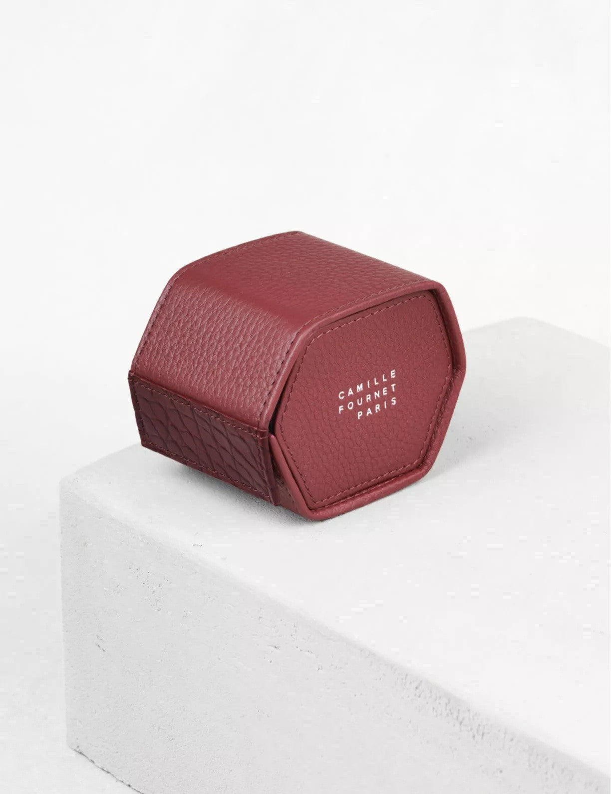 Camille Fournet 34.33 - Petit étui pour une montre en taurillon & alligator