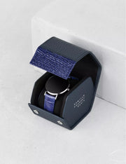 Camille Fournet 34.33 - Petit étui pour une montre en taurillon & alligator