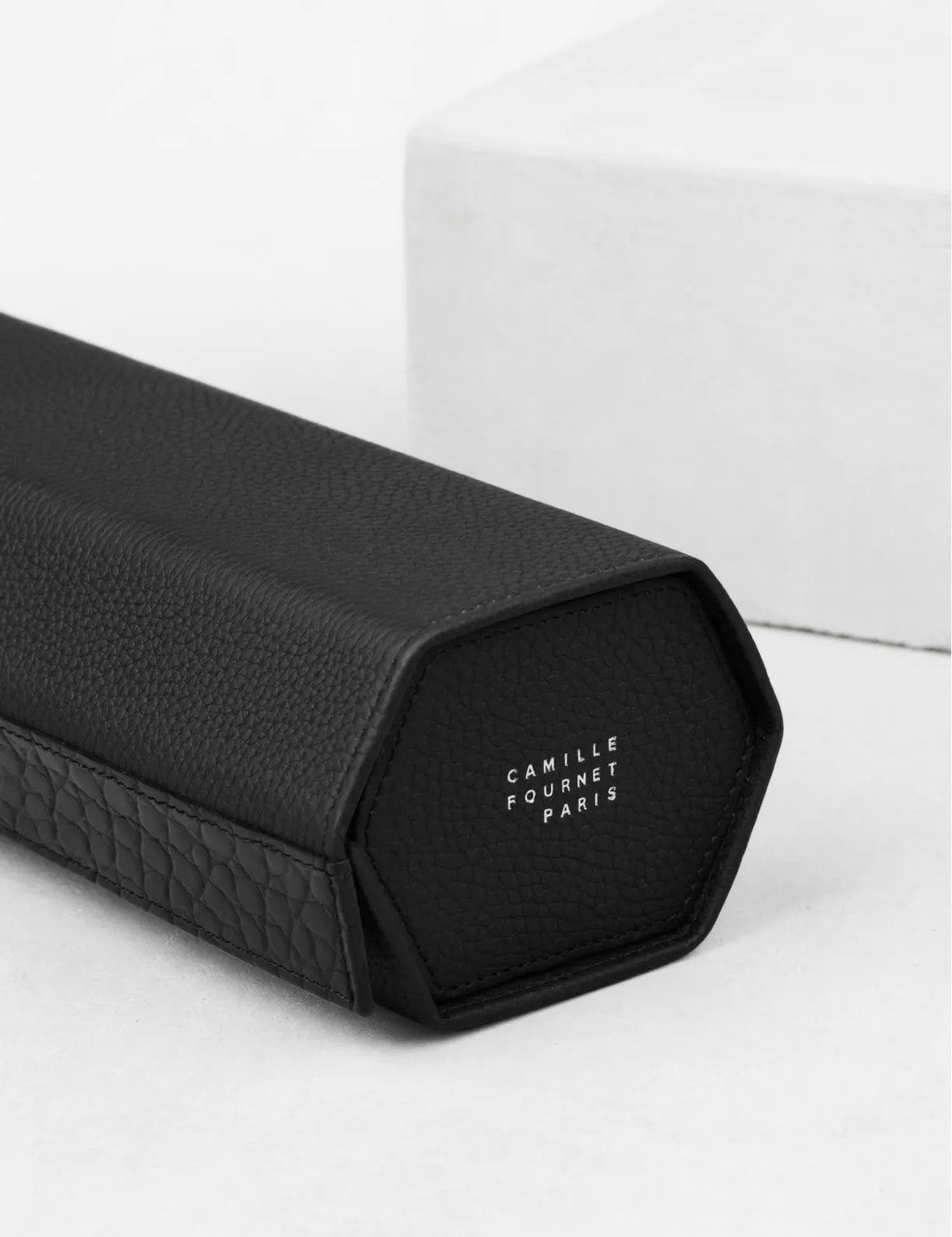 Camille Fournet 34.33 - Etui pour trois montres en taurillon & alligator