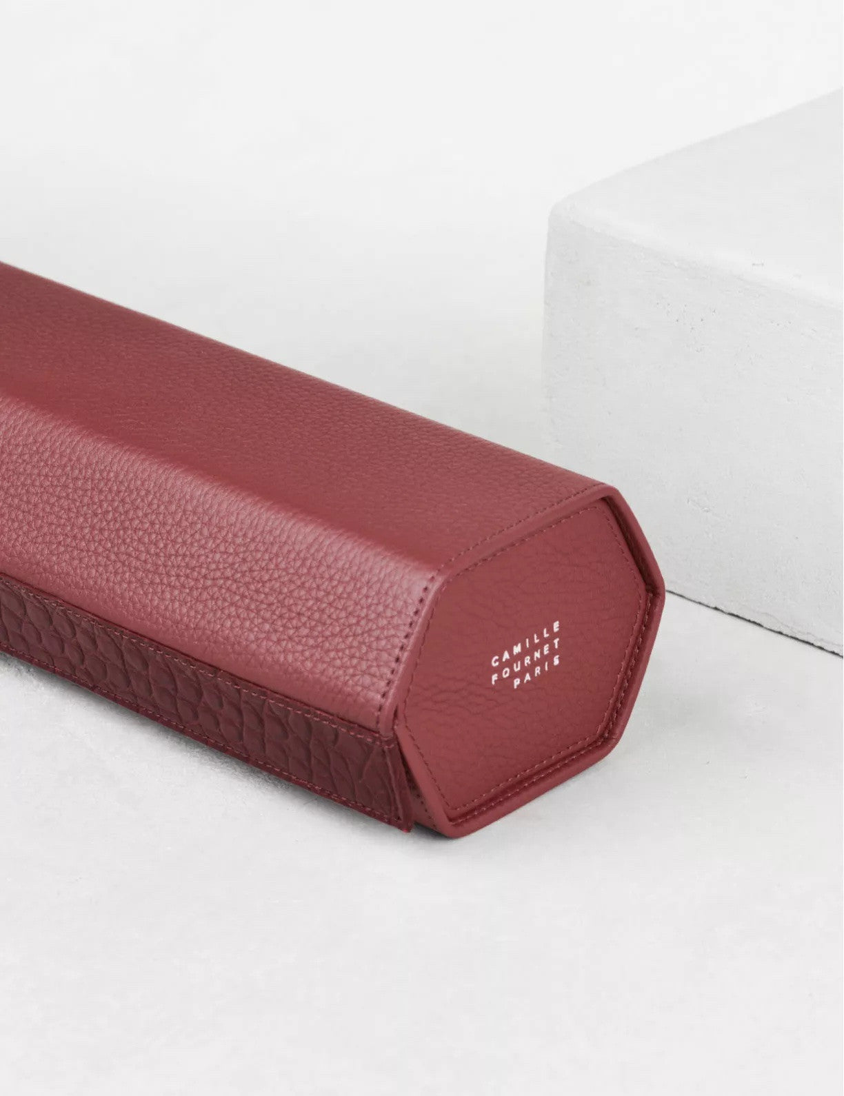 Camille Fournet 34.33 - Etui pour trois montres en taurillon & alligator