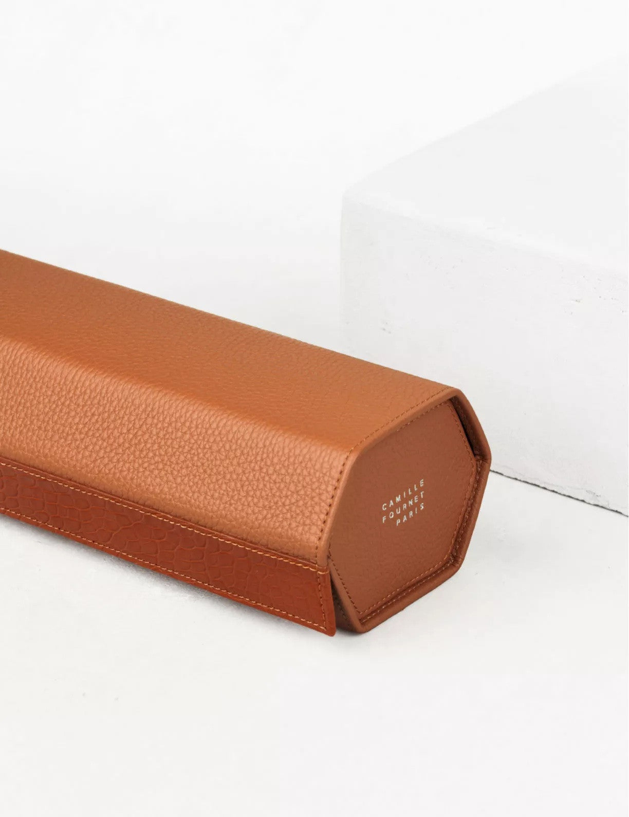 Camille Fournet 34.33 - Etui pour trois montres en taurillon & alligator