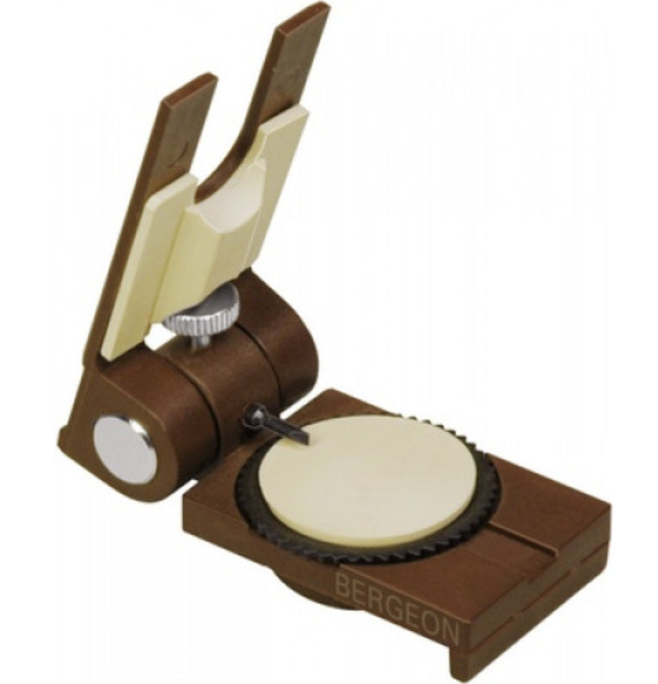 Bergeon - Etau en matière synthétique, troisième main pour visser et dévisser les bracelets