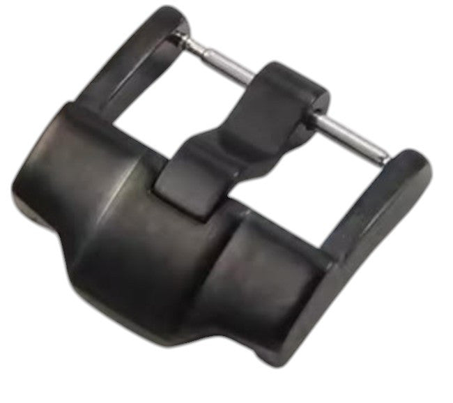 KronoKeeper - Boucle ardillon large acier inoxydable noir PVD