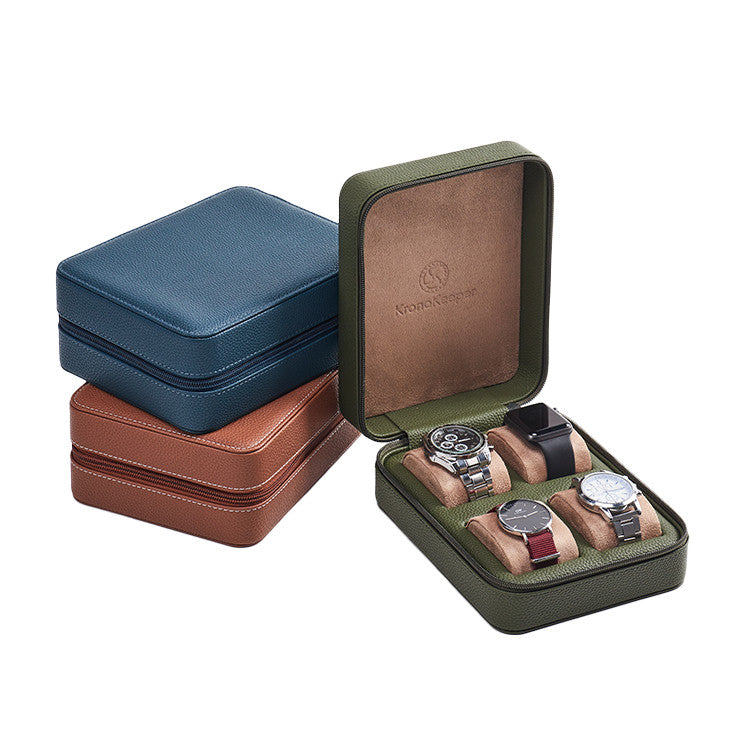 KronoKeeper - Tiboulen: Ecrin de voyages pour 4 montres