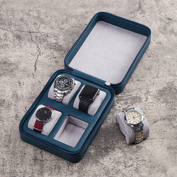 KronoKeeper - Tiboulen: Ecrin de voyages pour 4 montres