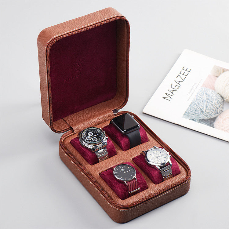 KronoKeeper - Tiboulen: Ecrin de voyages pour 4 montres