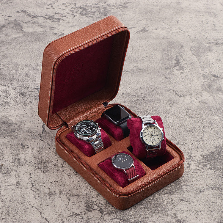 KronoKeeper - Tiboulen: Ecrin de voyages pour 4 montres