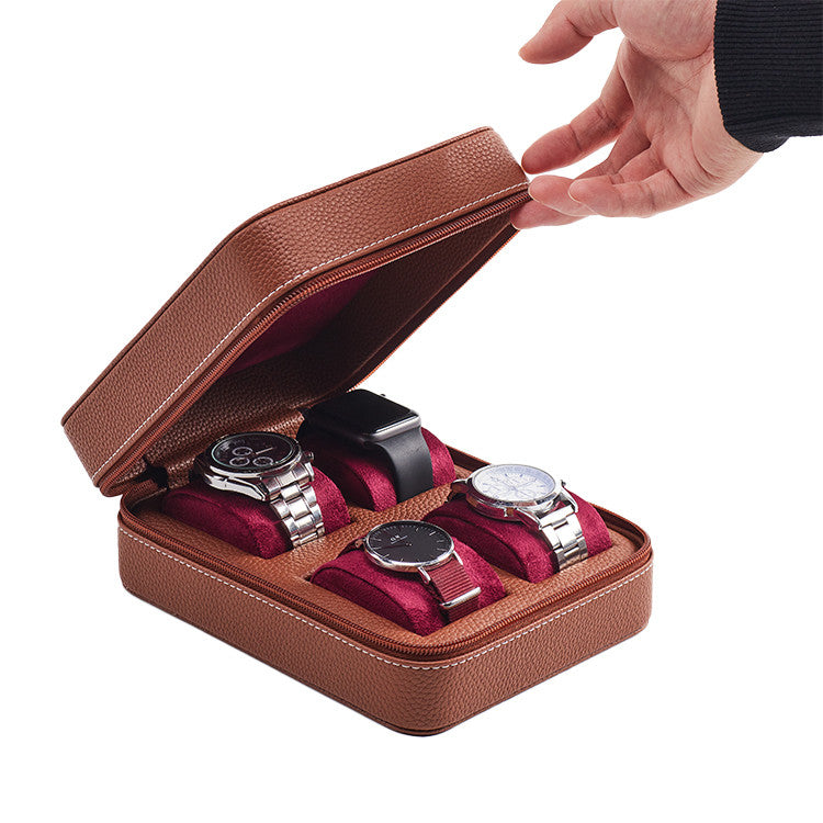 KronoKeeper - Tiboulen: Ecrin de voyages pour 4 montres