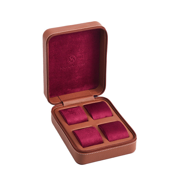 KronoKeeper - Tiboulen: Ecrin de voyages pour 4 montres