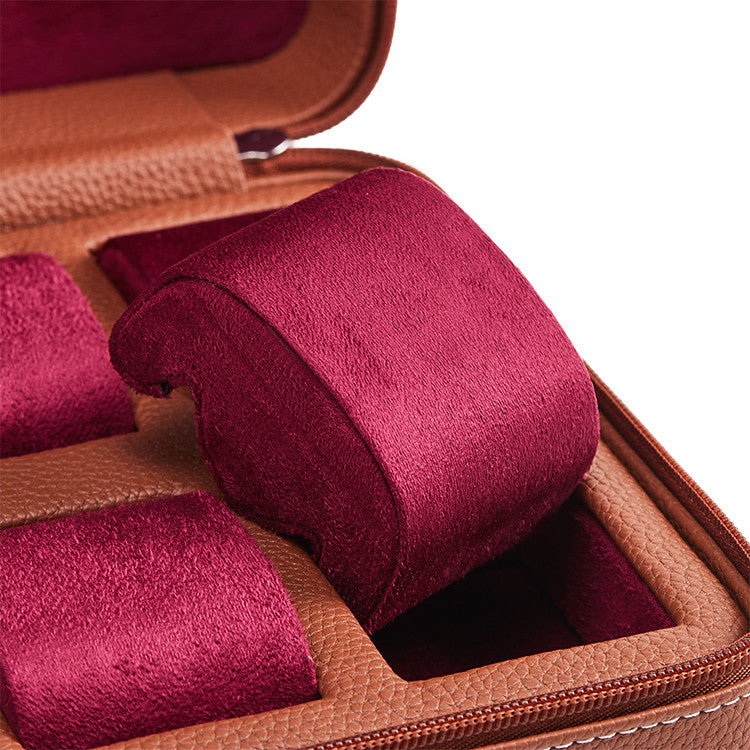 KronoKeeper - Tiboulen: Ecrin de voyages pour 4 montres