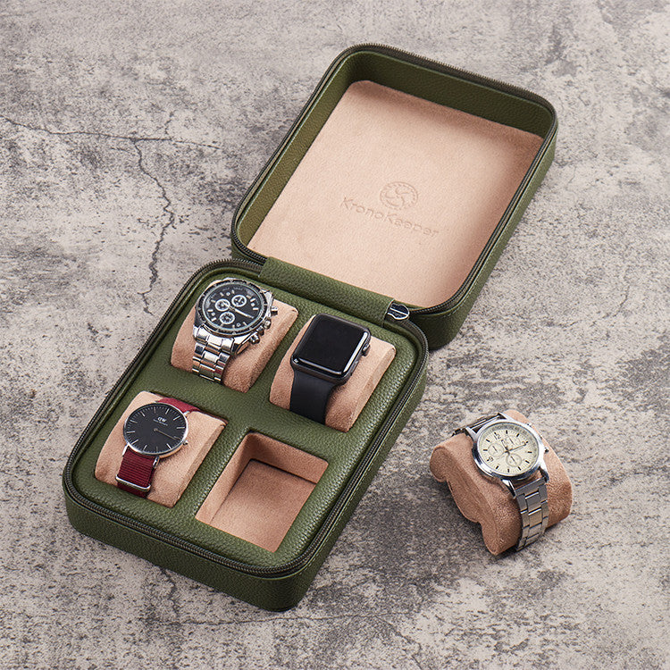 KronoKeeper - Tiboulen: Ecrin de voyages pour 4 montres