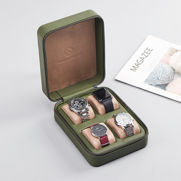 KronoKeeper - Tiboulen: Ecrin de voyages pour 4 montres