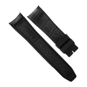 Bracelet RubberB Alligator SwimSkin SK41 - Noir 20mm - vue principale