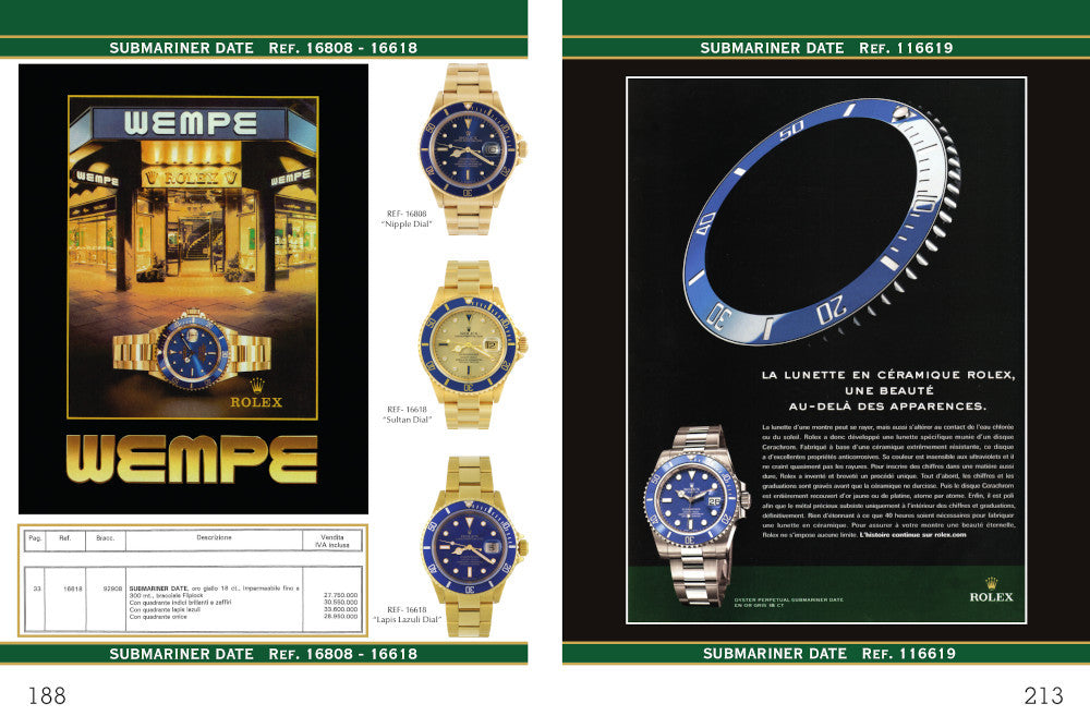 Mondani Book: Rolex Submariner Sea-Dweller