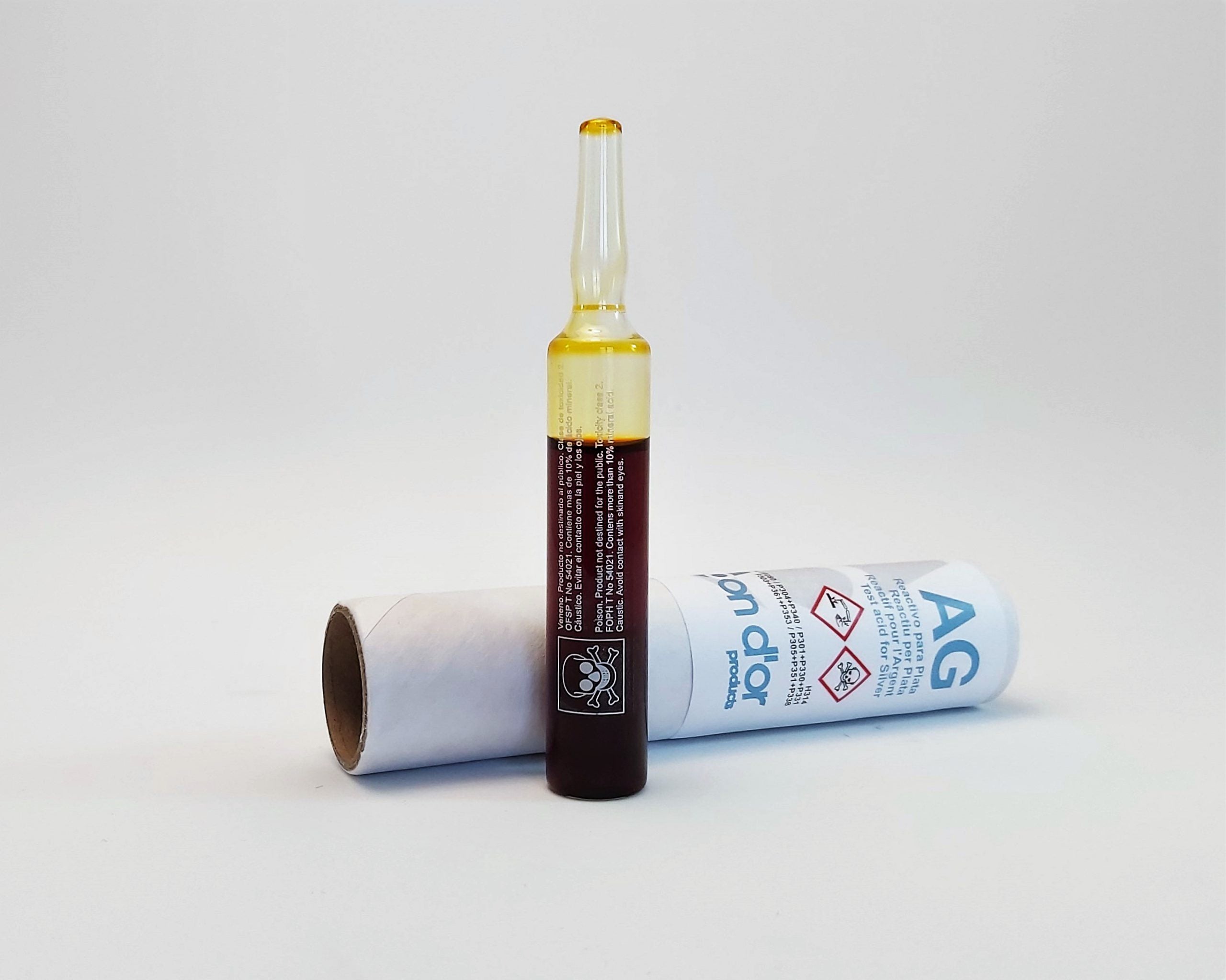 Bon d'or - Acid test for silver