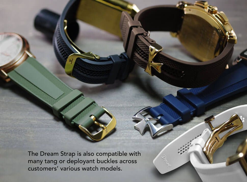 Rubber B Dream Strap - Artic White