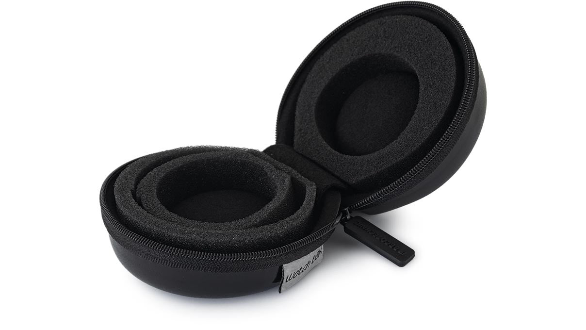 Ecrin de voyage pour une montre Donut noir