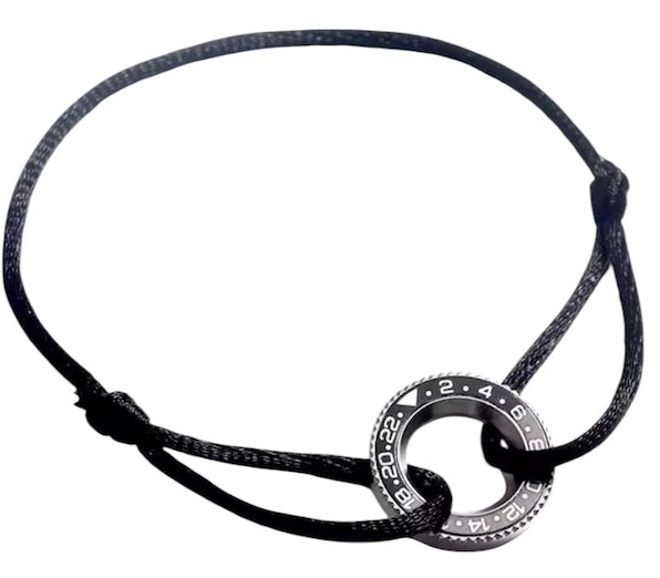 Bracelet lunette GMT