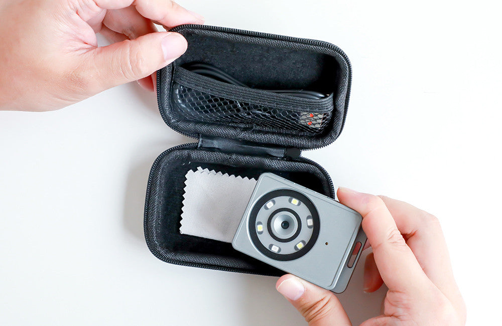 Le cube loupe KronoKeeper – Loupe numérique portable avec appareil photo