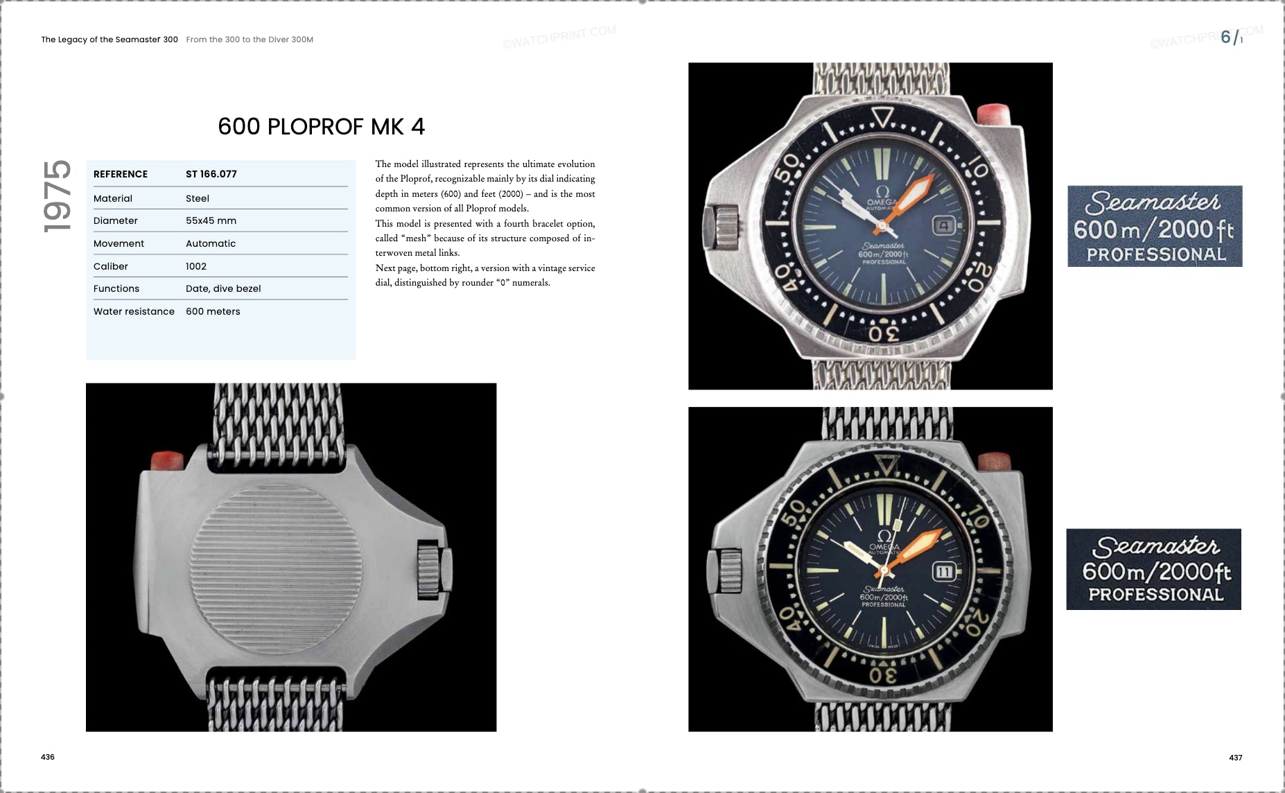 Seamaster Only: The OMEGA diver’s watch (English)