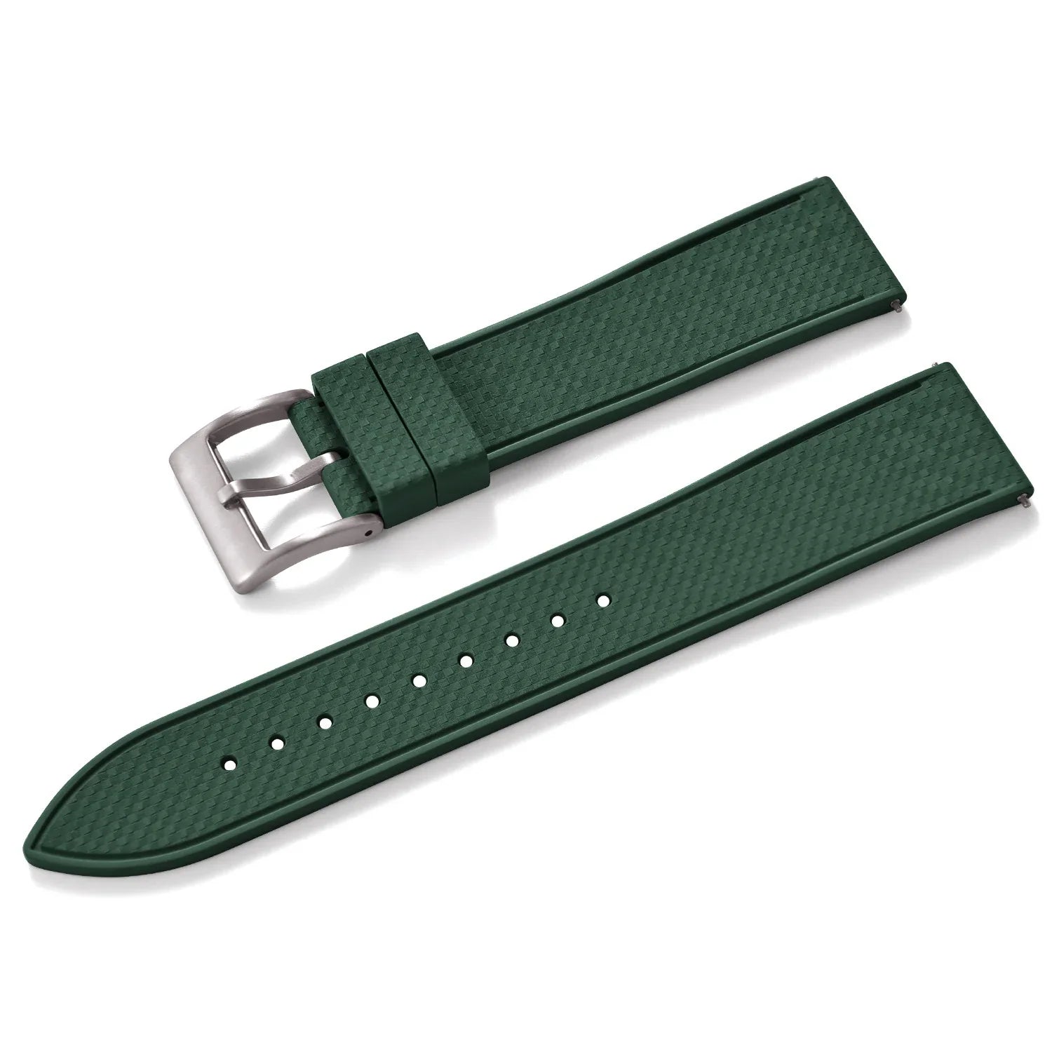 Bracelet en caoutchouc KronoKeeper Mosaic - Vert - vue principale