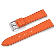 Bracelet en caoutchouc KronoKeeper Mosaic - Orange - vue principale