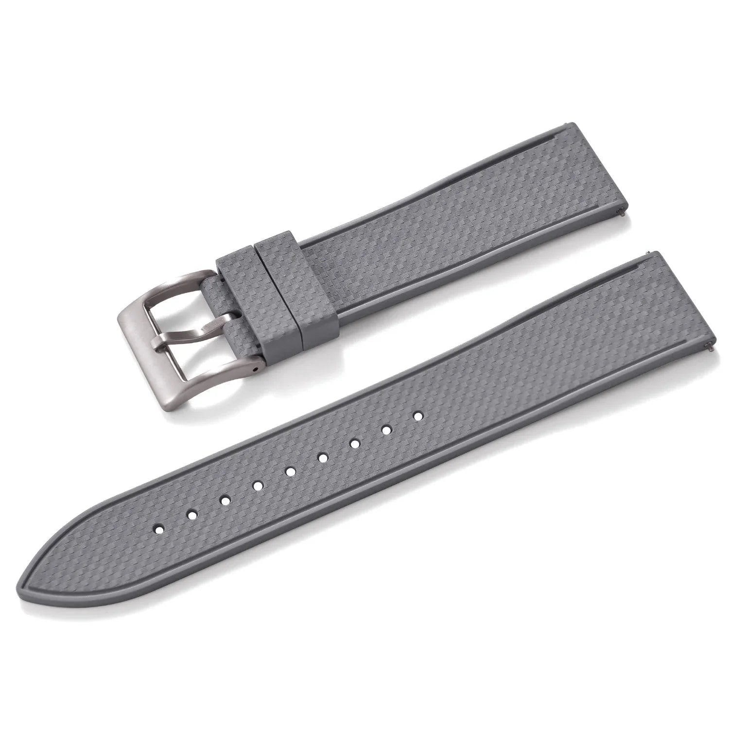 Bracelet en caoutchouc KronoKeeper Mosaic - Gris - vue principale