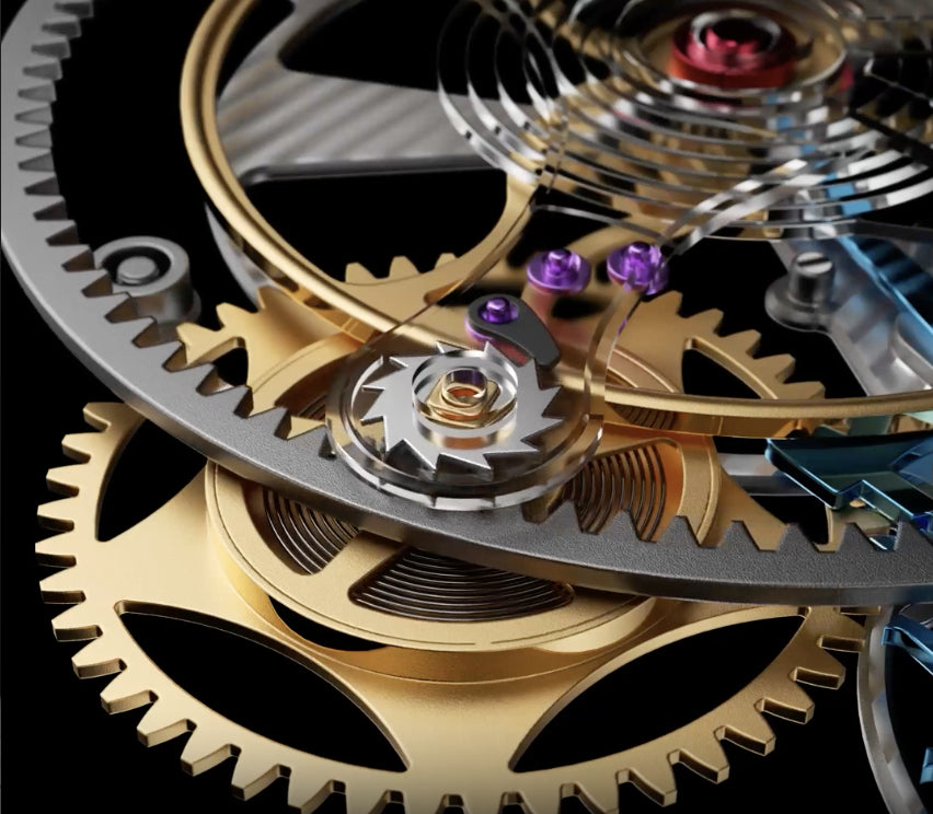 Chronomade - coque de téléphone haut de gamme avec mouvement horloger