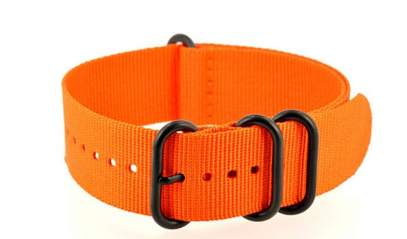 Bracelet nylon NATO ZULU EXTREME PVD orange
