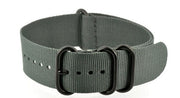 Bracelet nylon NATO ZULU EXTREME PVD gris