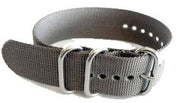 Bracelet nylon NATO ZULU Gris
