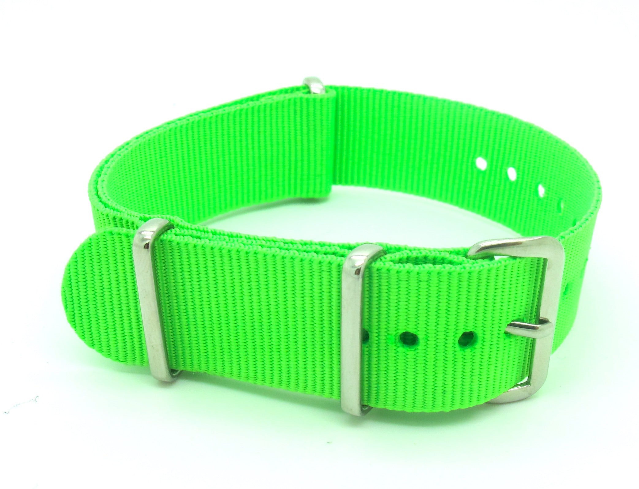 Bracelet nylon NATO Vert Fluo
