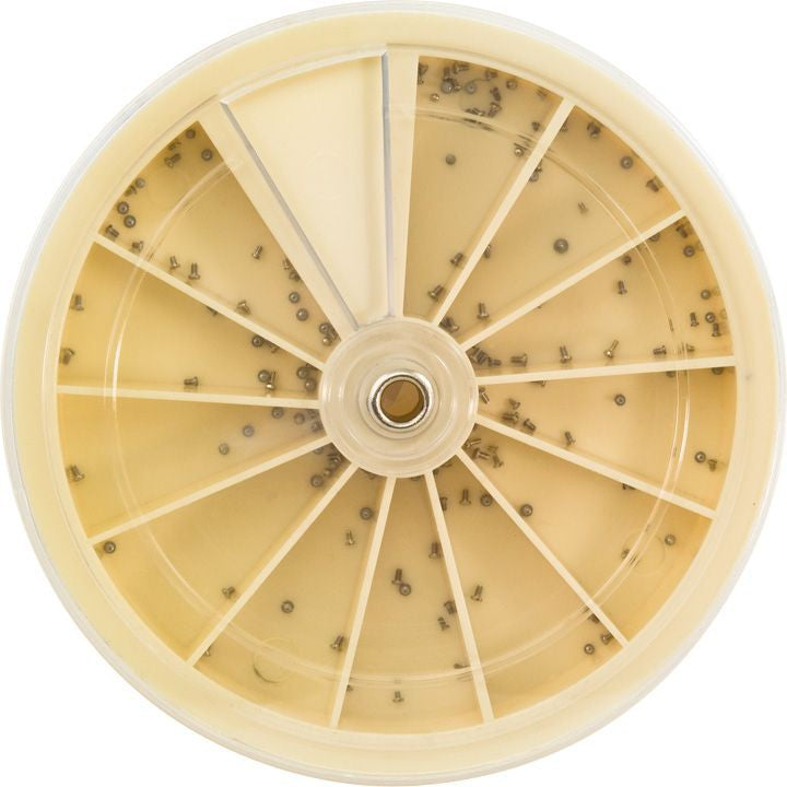 Boîte de vis horlogères