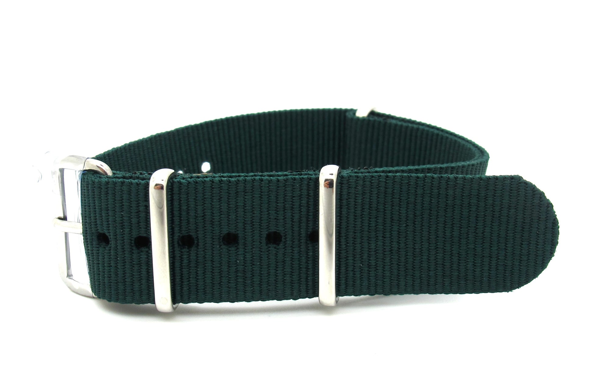 Bracelet nylon NATO vert émeraude 