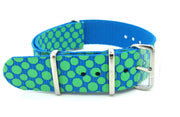 Bracelet nylon NATO point vert - vue principale