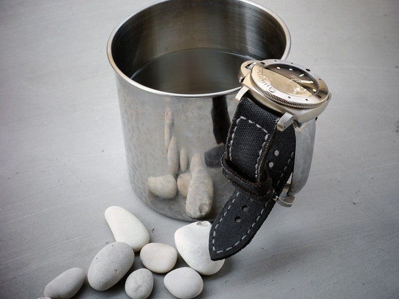 Gunny Straps Canvas noir