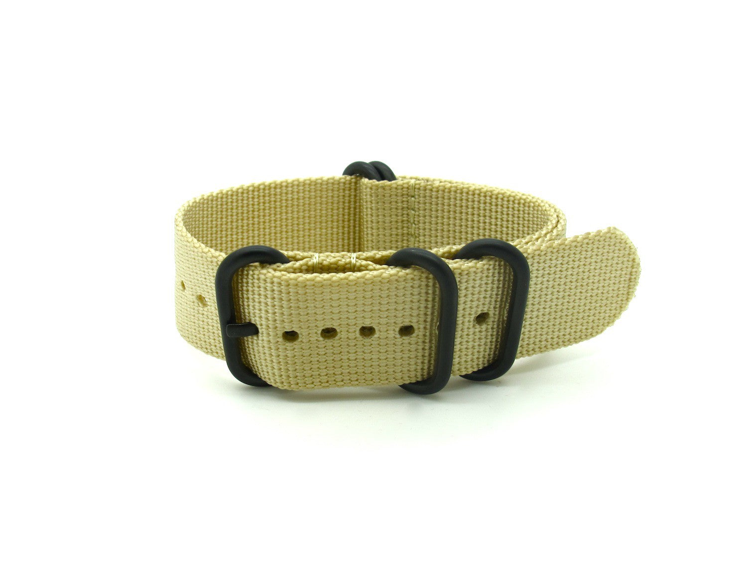 Bracelet nylon nato Zulu Extrême PVD Sable