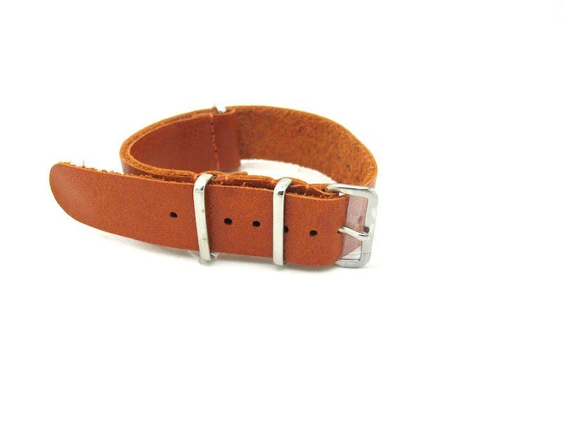 Bracelet Nato cuir LN86 - vue principale