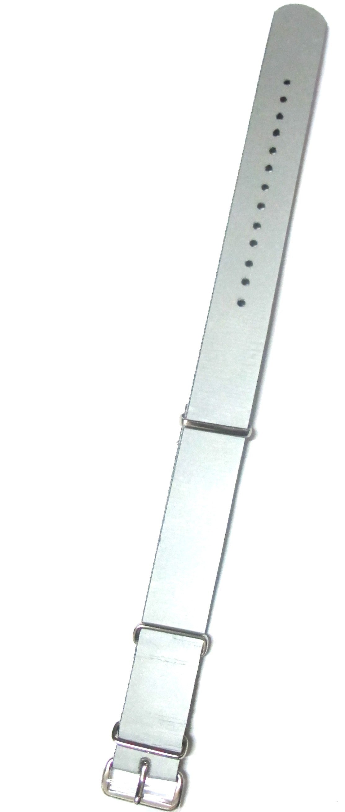 Bracelet nylon NATO Gris Rétro réfléchissant 