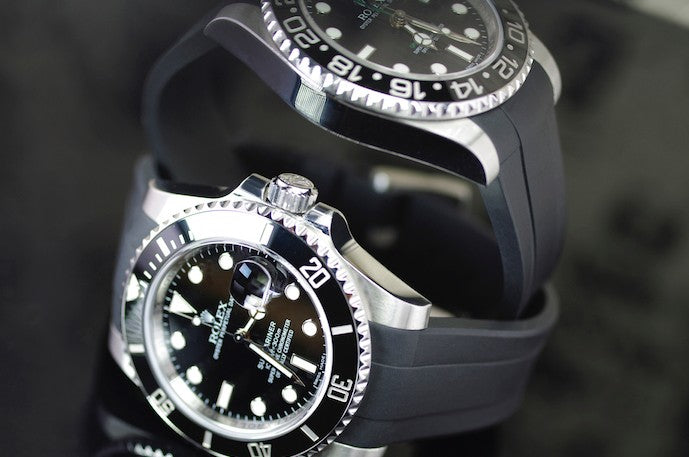 Bracelet Rubber B Sea - Dweller 4000 Glidelock Edition
