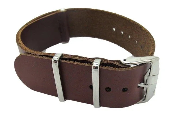 Bracelet Nato cuir LN22 - vue principale