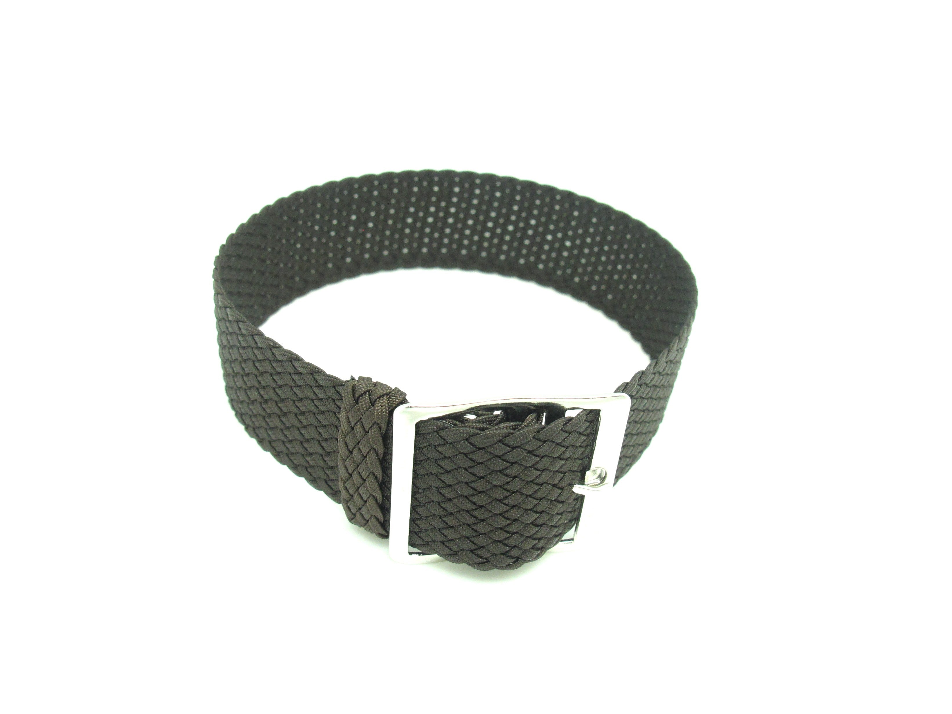 Bracelet Perlon - Marron Foncé