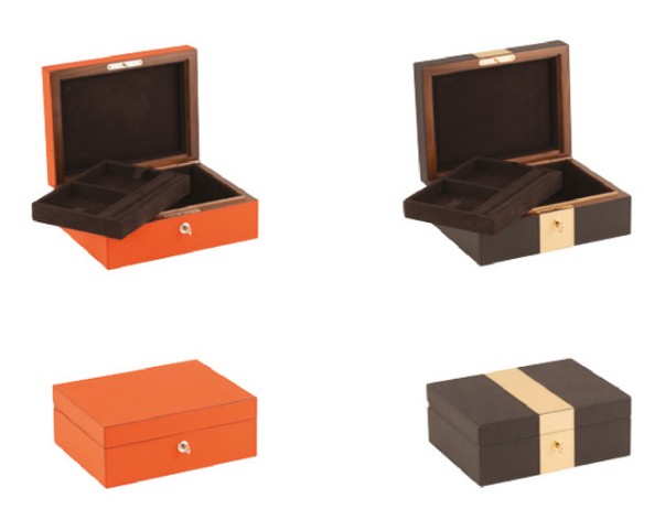 Giobagnara Gold Jewelry Box with Tray