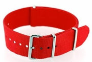 Bracelet nylon NATO Rouge